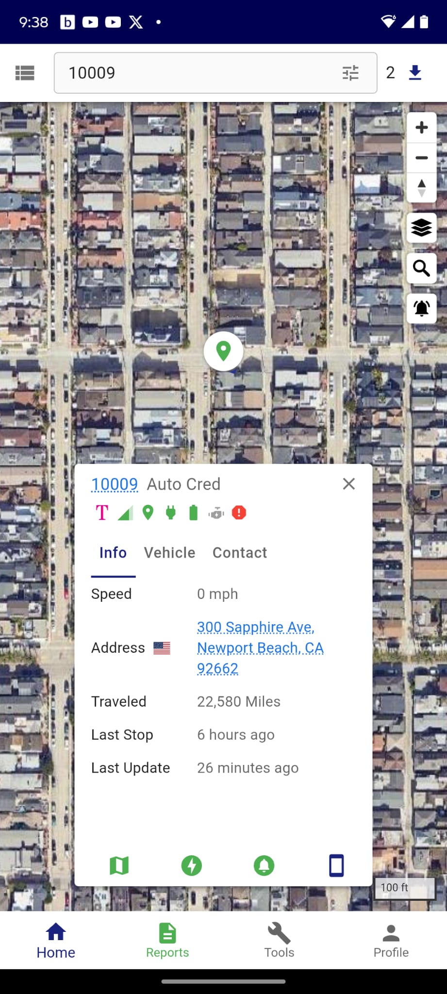 TowerGPS Mobile App Analytics